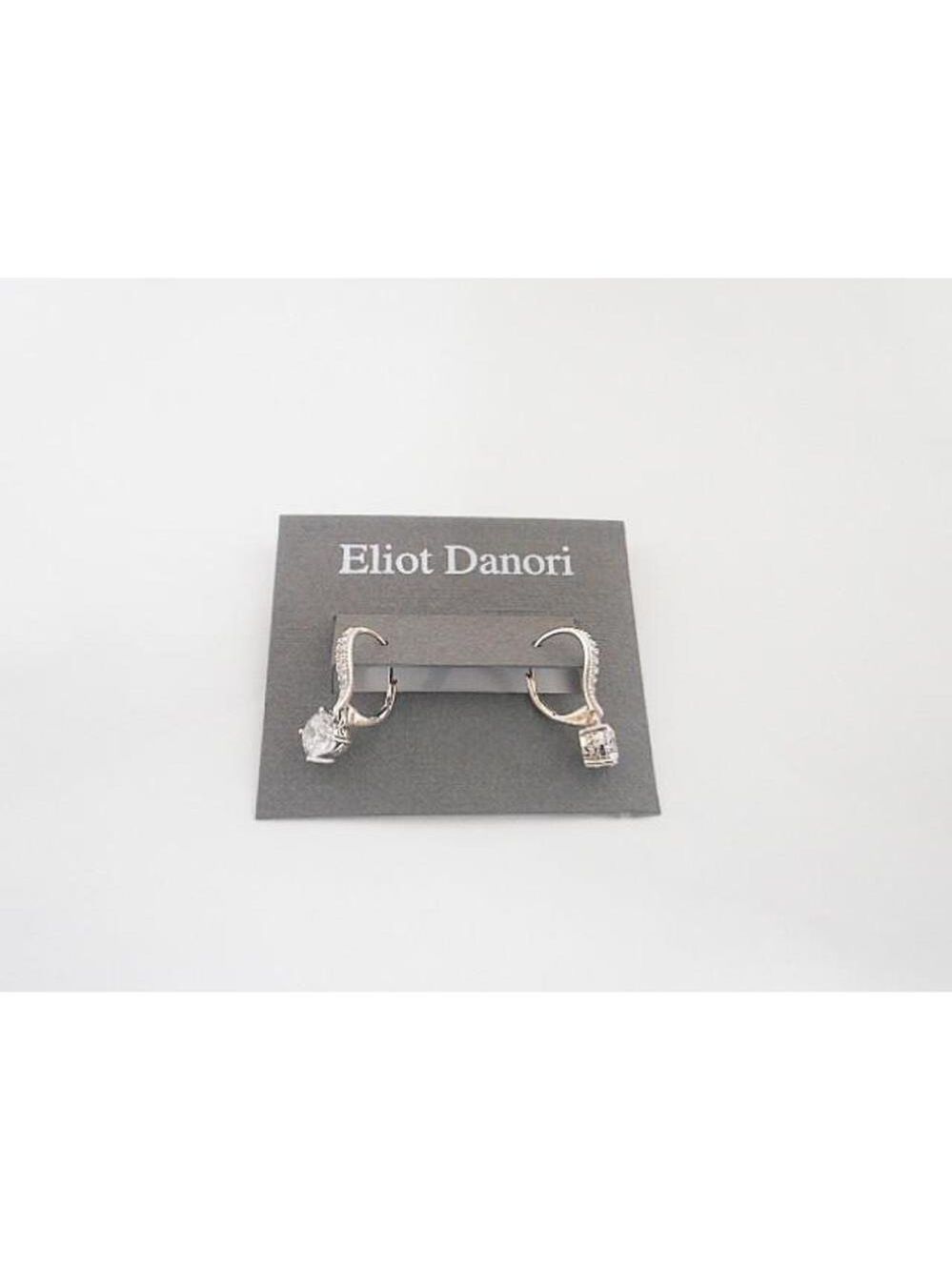 Eliot Danori Earrings silver tone